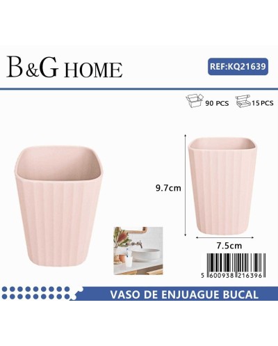 Θήκη οδοντόβουρτσας πλαστική - Light Pink - 21639