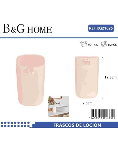Θήκη κρεμοσάπουνου Dispenser πλαστική - Light Pink - 21625
