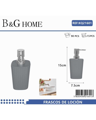Θήκη κρεμοσάπουνου Dispenser πλαστική - Grey - 21601