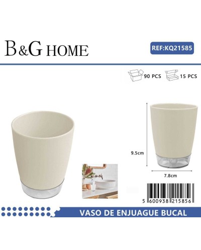 Θήκη οδοντόβουρτσας πλαστική - Beige - 21585