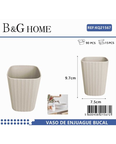 Θήκη οδοντόβουρτσας πλαστική - Beige - 21567