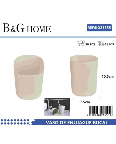 Θήκη οδοντόβουρτσας πλαστική - Beige - 21555
