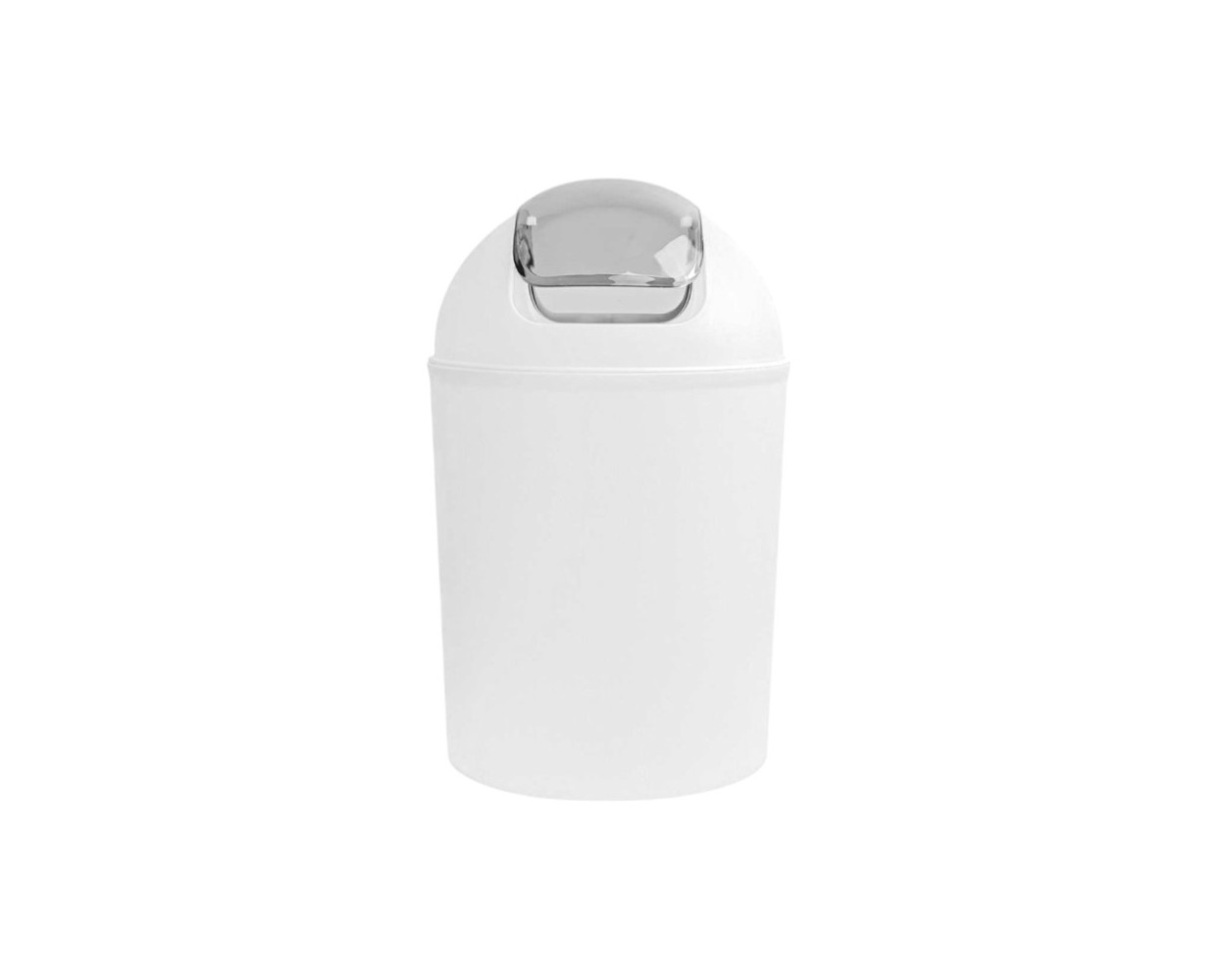 Κάδος απορριμμάτων μπάνιου πλαστικός - White - 21545 Κάδος απορριμμάτων μπάνιου πλαστικός - White - 21545