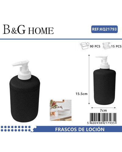 Θήκη κρεμοσάπουνου Dispenser πλαστική - Black - 21793