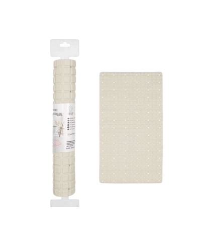 Αντιολισθητικό πατάκι μπάνιου - M0832 - 36x66cm - Beige - 21091