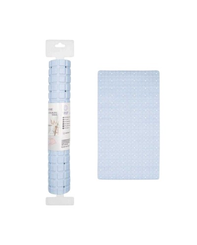 Αντιολισθητικό πατάκι μπάνιου - M0842 - 36x66cm - Light Blue - 21086