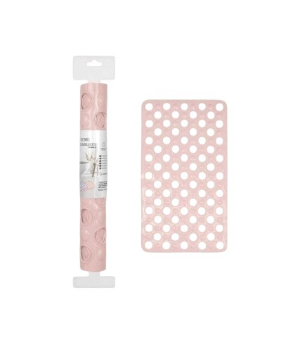 Αντιολισθητικό πατάκι μπάνιου - M0826 - 36x66cm - Light Pink - 21079