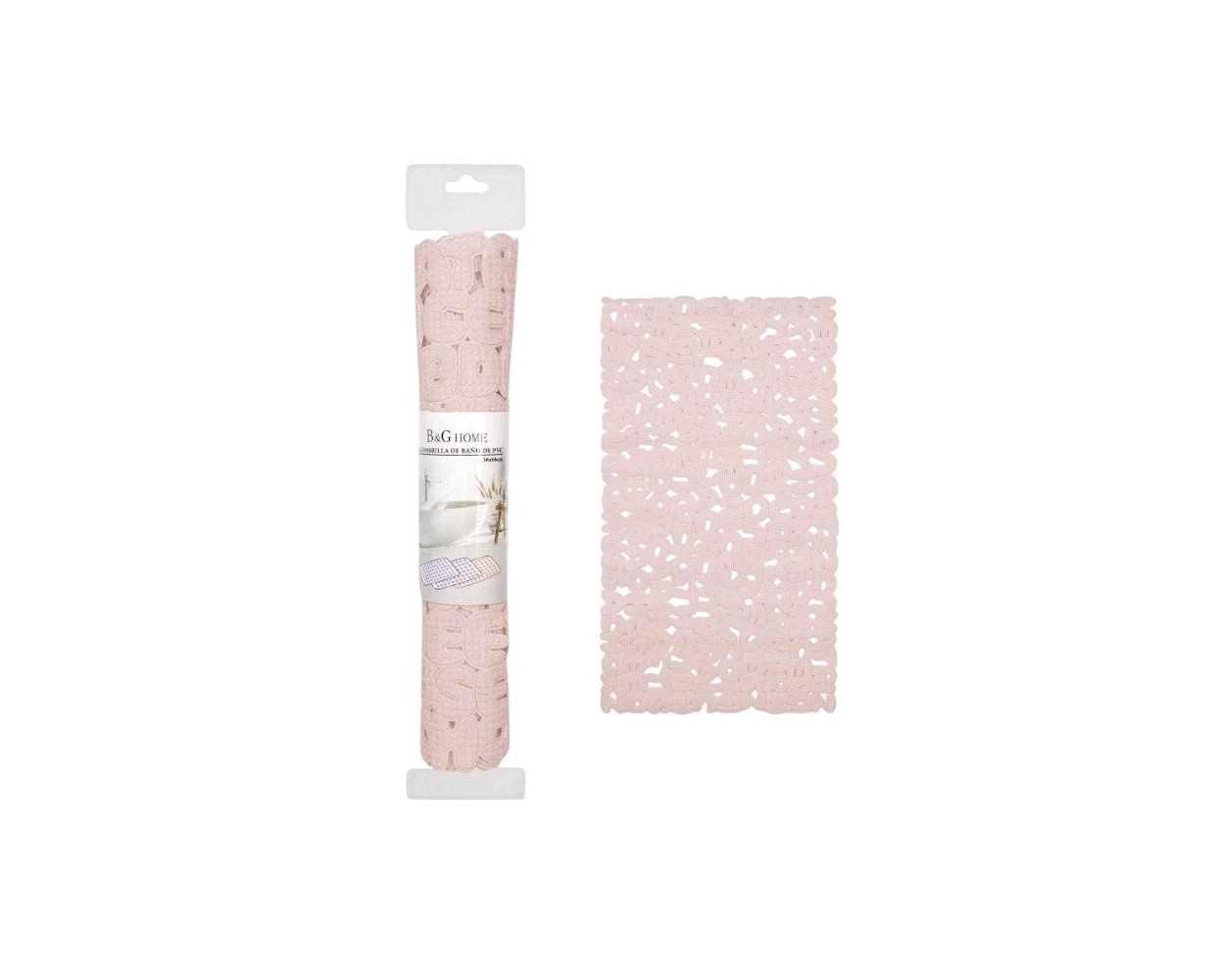 Αντιολισθητικό πατάκι μπάνιου - M0826 - 36x66cm - Light Pink - 21071 Αντιολισθητικό πατάκι μπάνιου - M0826 - 36x66cm - Light Pink - 21071