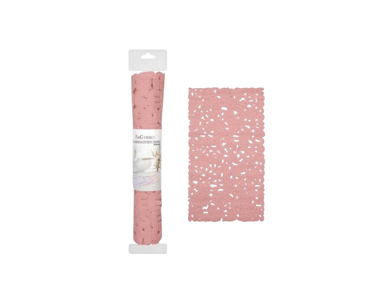 Αντιολισθητικό πατάκι μπάνιου - M0839 - 36x66cm - Pink - 21068 Αντιολισθητικό πατάκι μπάνιου - M0839 - 36x66cm - Pink - 21068