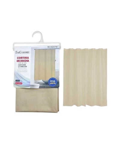 Κουρτίνα μπάνιου - Beige - 1.8x2m - 25750
