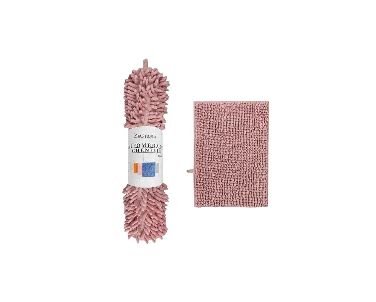 Πατάκι μπάνιου - M0826 - 50x80cm - Pink - 20879 Πατάκι μπάνιου - M0826 - 50x80cm - Pink - 20879