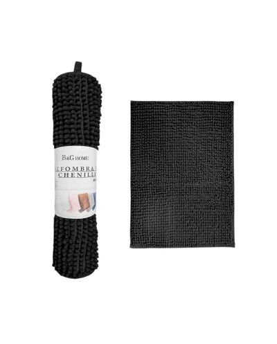 Πατάκι μπάνιου - M0829 - 6C - 50x80cm - Black - 20865