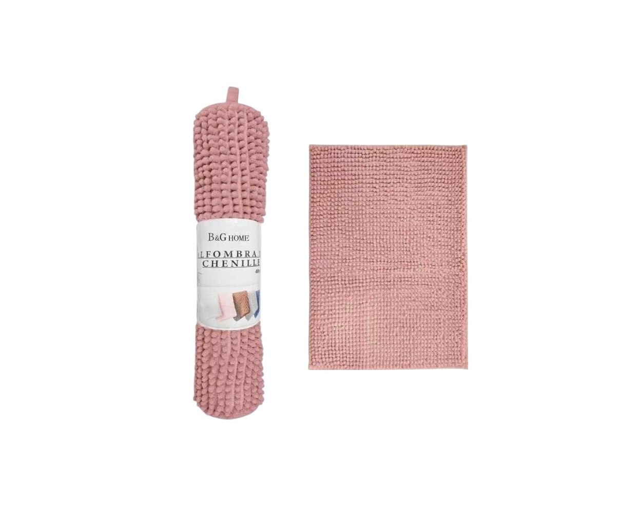 Πατάκι μπάνιου - M0826 - 50x80cm - Pink - 20863 Πατάκι μπάνιου - M0826 - 50x80cm - Pink - 20863