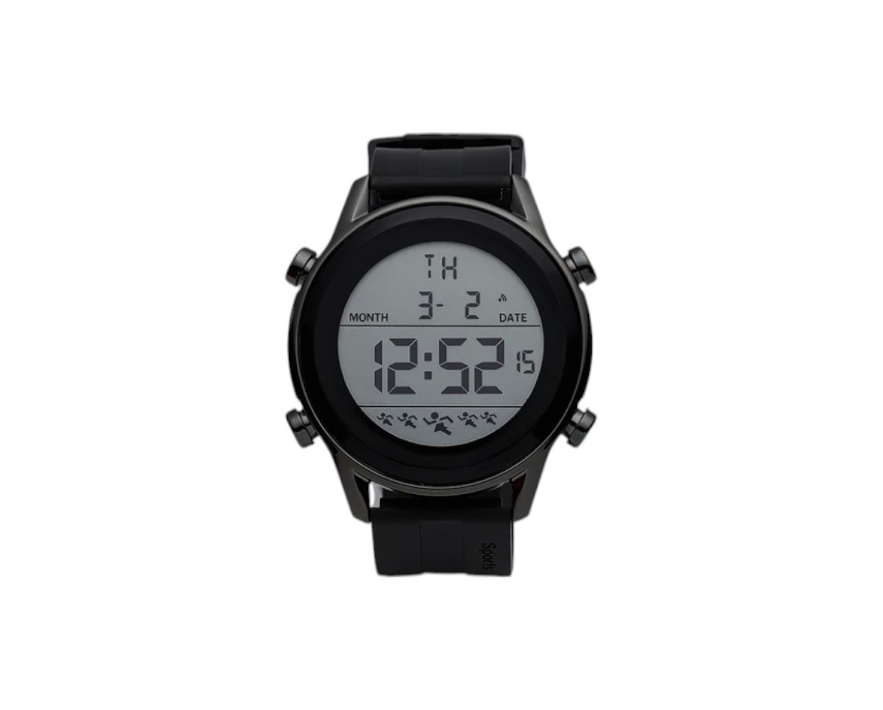 Παιδικό ψηφιακό ρολόι χειρός - 100 - 751267 - Black