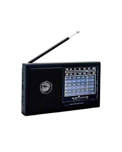 Επαναφορτιζόμενο ραδιόφωνο - PX-721 - 457217 - Black