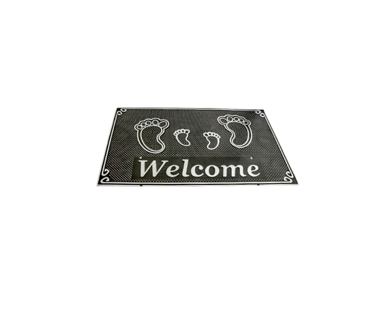 Πατάκι εισόδου - 48x78cm - 915688 - Black/Grey Πατάκι εισόδου - 48x78cm - 915688 - Black/Grey