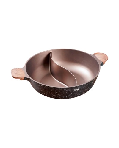 Κατσαρόλα αντικολλητική 2 θέσεων - 6.3L - CA004-G32-Black - DSP - 565909