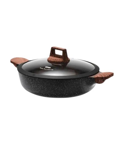 Κατσαρόλα αντικολλητική 2 θέσεων - 6.3L - CA004-G32-Black - DSP - 565909