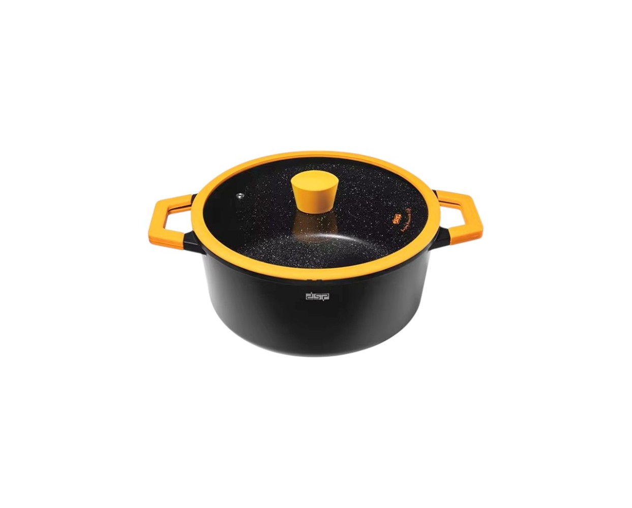 Κατσαρόλα αντικολλητική - 7L - CA002-B28-Black - DSP - 563400