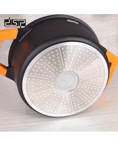 Κατσαρόλα αντικολλητική - 7L - CA002-B28-Black - DSP - 563400