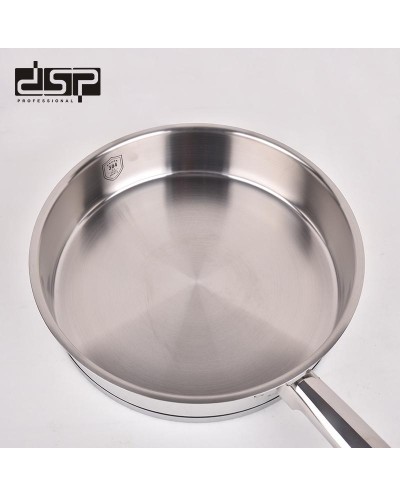 Τηγάνι ανοξείδωτο με καπάκι - 4.0L - CS003-C28 - DSP - 561352