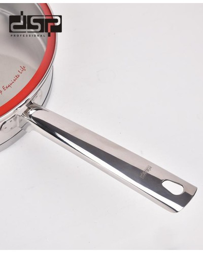 Τηγάνι ανοξείδωτο με καπάκι - 4.0L - CS003-C28 - DSP - 561352