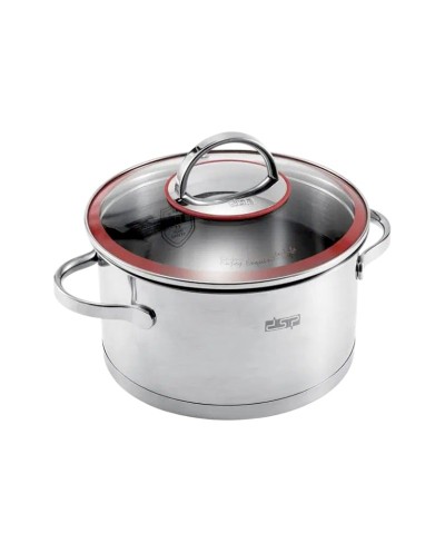 Κατσαρόλα ανοξείδωτη με καπάκι - 3.6L - CS003-B20 - DSP - 561604