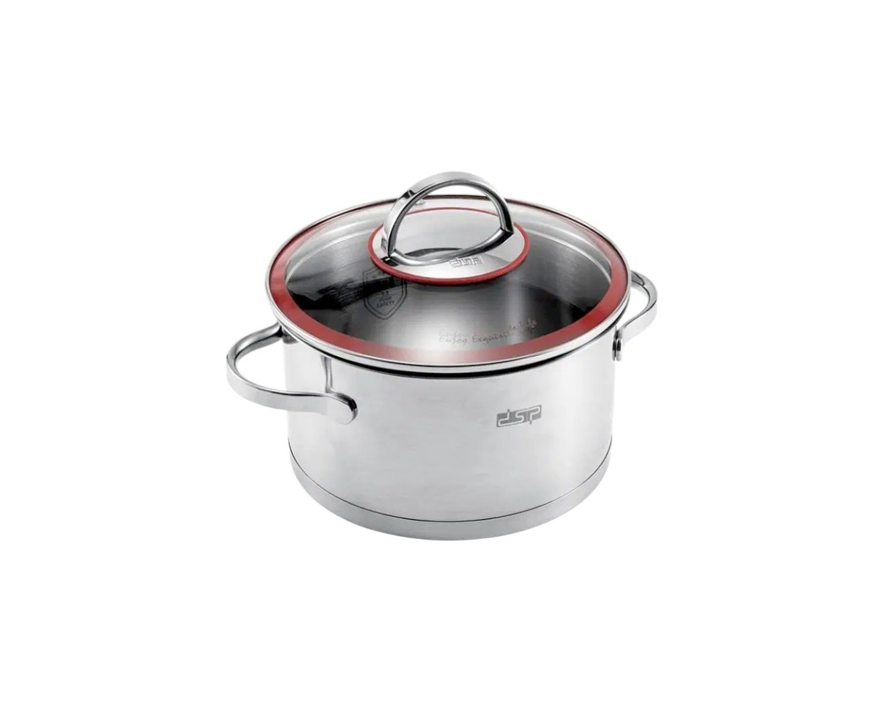 Κατσαρόλα ανοξείδωτη με καπάκι - 3.6L - CS003-B20 - DSP - 561604