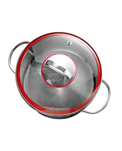 Κατσαρόλα ανοξείδωτη με καπάκι - 3.6L - CS003-B20 - DSP - 561604