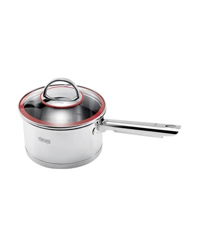 Γαλατιέρα ανοξείδωτη με καπάκι - 1.8L - CS003-A16 - DSP - 560683