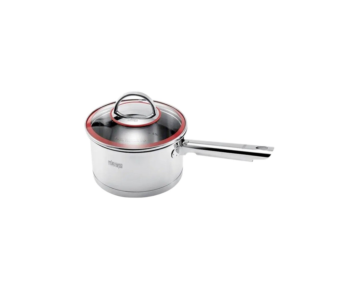 Γαλατιέρα ανοξείδωτη με καπάκι - 1.8L - CS003-A16 - DSP - 560683