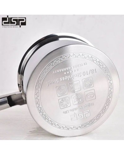 Γαλατιέρα ανοξείδωτη με καπάκι - 1.8L - CS003-A16 - DSP - 560683