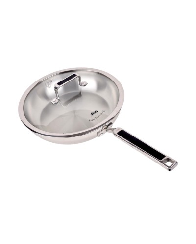 Τηγάνι ανοξείδωτο με καπάκι - 2.5L - CS002-C24 - DSP - 560539