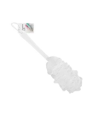 Σφουγγάρι μπάνιου δίχτυ με λαβή - White - 26183