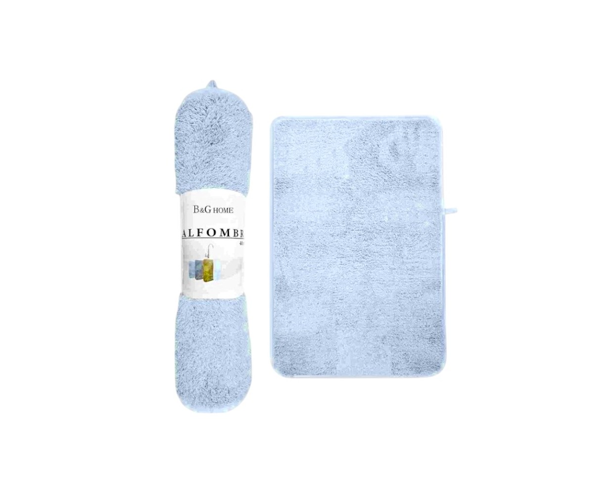 Πατάκι μπάνιου - M0842 - 40x60cm - Light Blue - 20962 Πατάκι μπάνιου - M0842 - 40x60cm - Light Blue - 20962