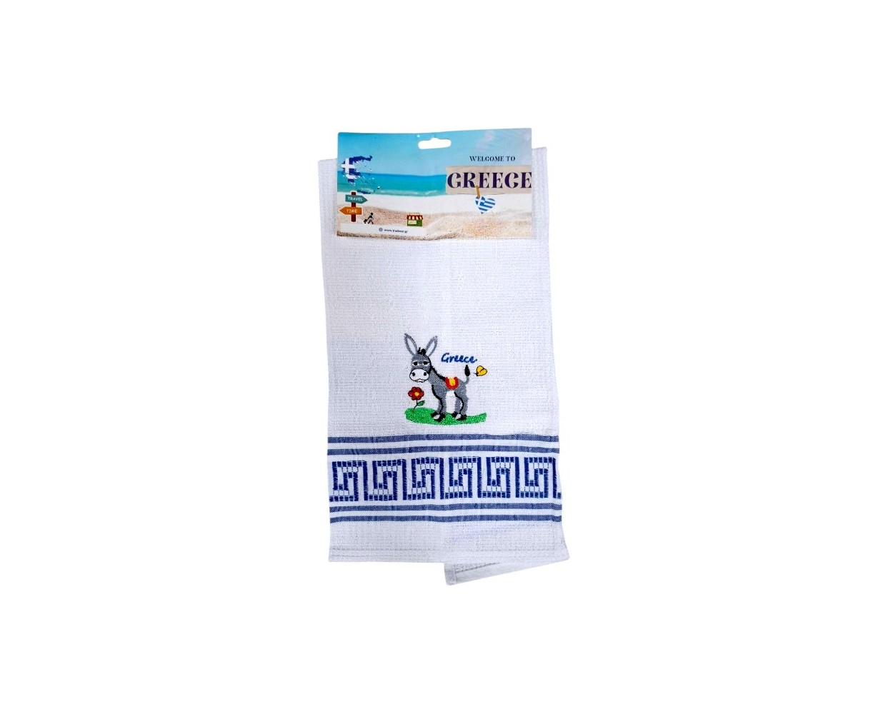 Πετσέτα ποτηρόπανο Souvenir με κέντημα - Σετ 12pcs - Greece - 416273 Πετσέτα ποτηρόπανο Souvenir με κέντημα - Σετ 12pcs - Greece - 416273
