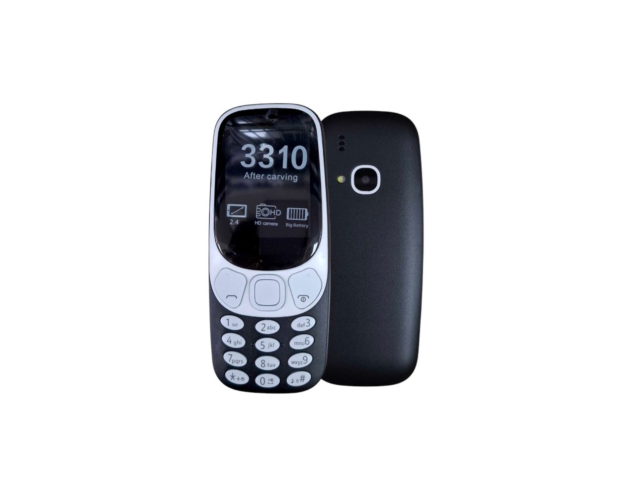 Κινητό τηλέφωνο - 3310 - Dual Sim - 812259 - Black/White