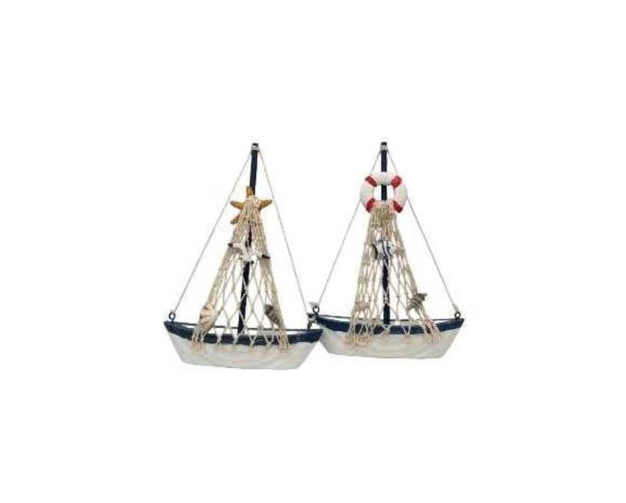 Σετ διακοσμητικά Souvenir - Καραβάκι - 4 τεμάχια - LL007 - 921027