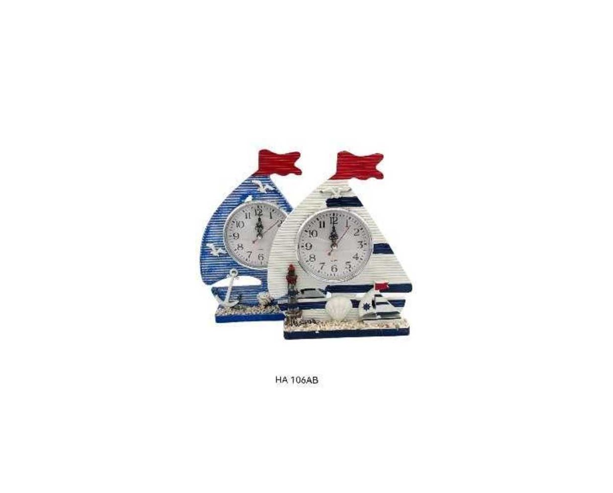 Σετ διακοσμητικά Souvenir - Ρολόι - 2 τεμάχια - HA-106AB - 921270