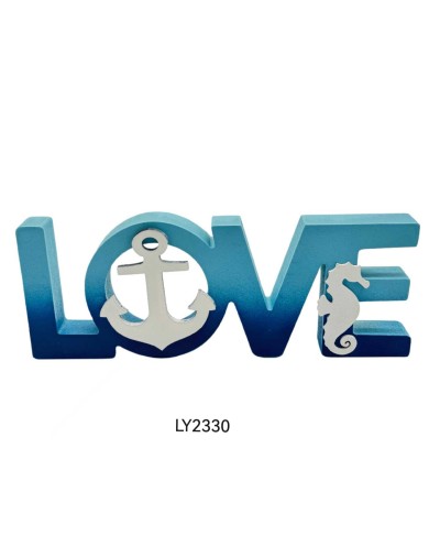 Σετ διακοσμητικά Souvenir - LOVE - 2 τεμάχια - LY2330 - 921447