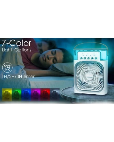 Ανεμιστήρας & υγραντήρας mini - Air Cooler - 845 - 215802 - White