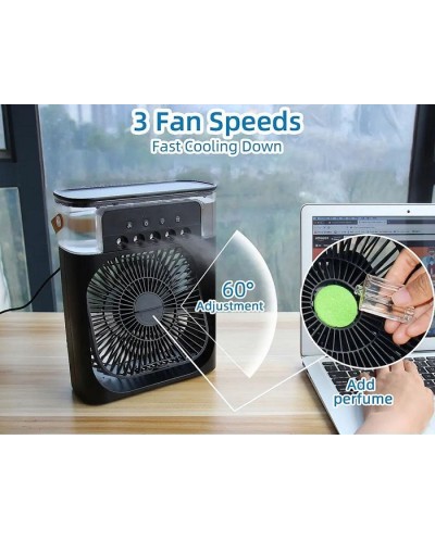 Ανεμιστήρας & υγραντήρας mini - Air Cooler - 845 - 215802 - White