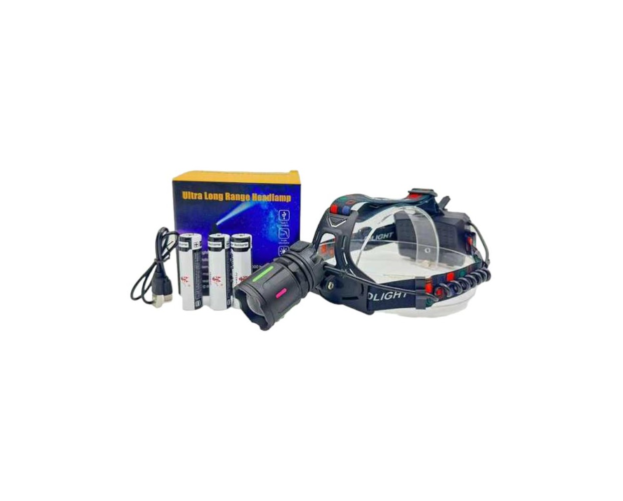 Φακός κεφαλής LED - FA-CT012-3M-TG - 600142 Φακός κεφαλής LED - FA-CT012-3M-TG - 600142