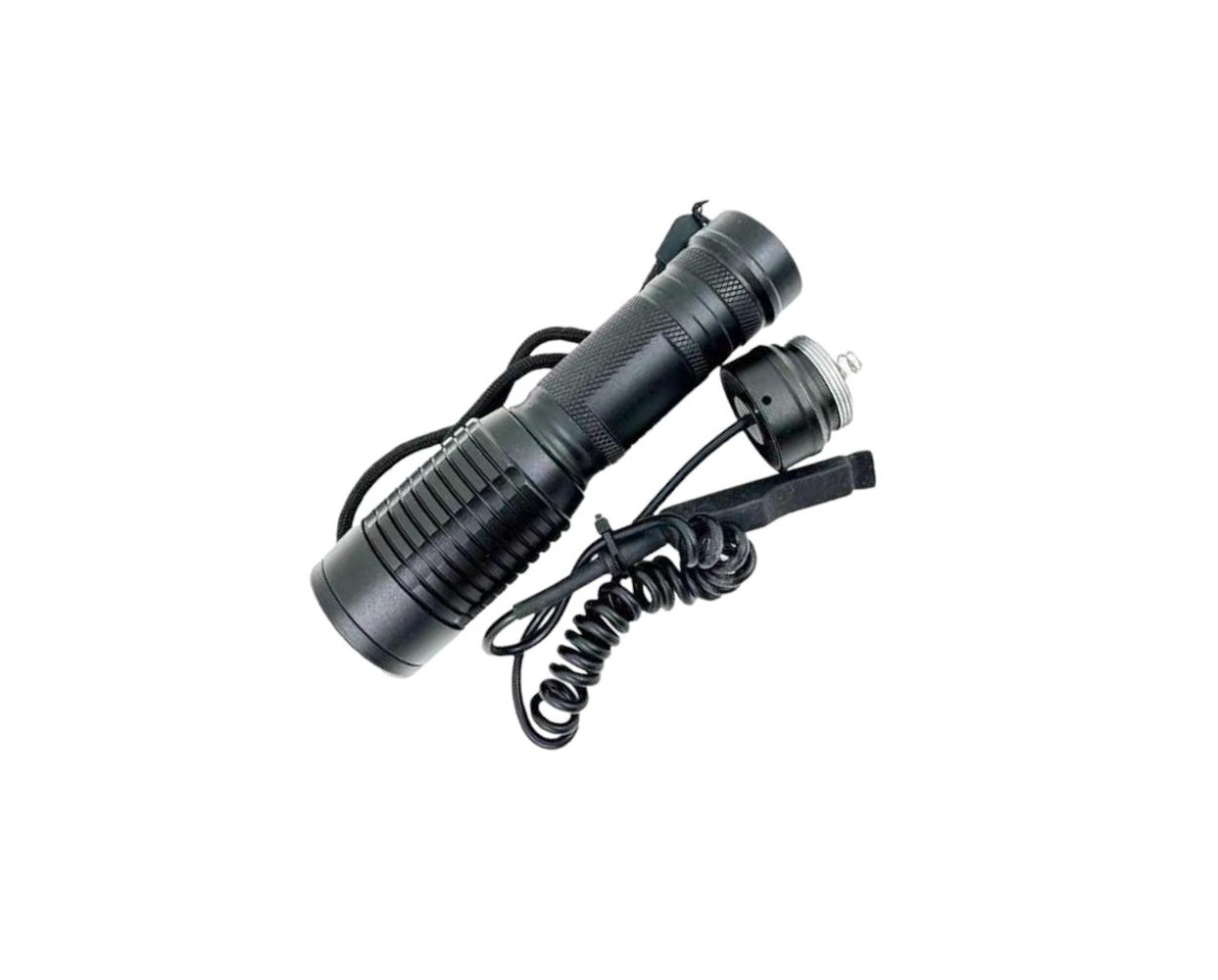 Επαναφορτιζόμενος φακός LED - Q101B-T6 - 600012 Επαναφορτιζόμενος φακός LED - Q101B-T6 - 600012