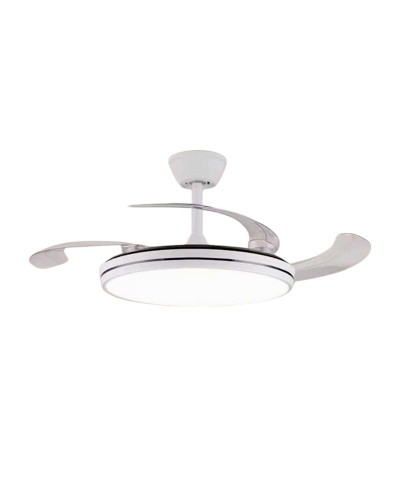 Ανεμιστήρας οροφής & φωτιστικό - DS-8989 - 2*48W - 431590 - White