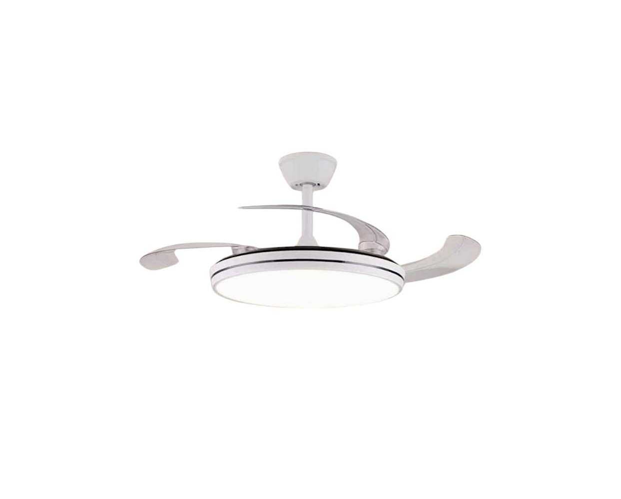 Ανεμιστήρας οροφής & φωτιστικό - DS-8989 - 2*48W - 431590 - White