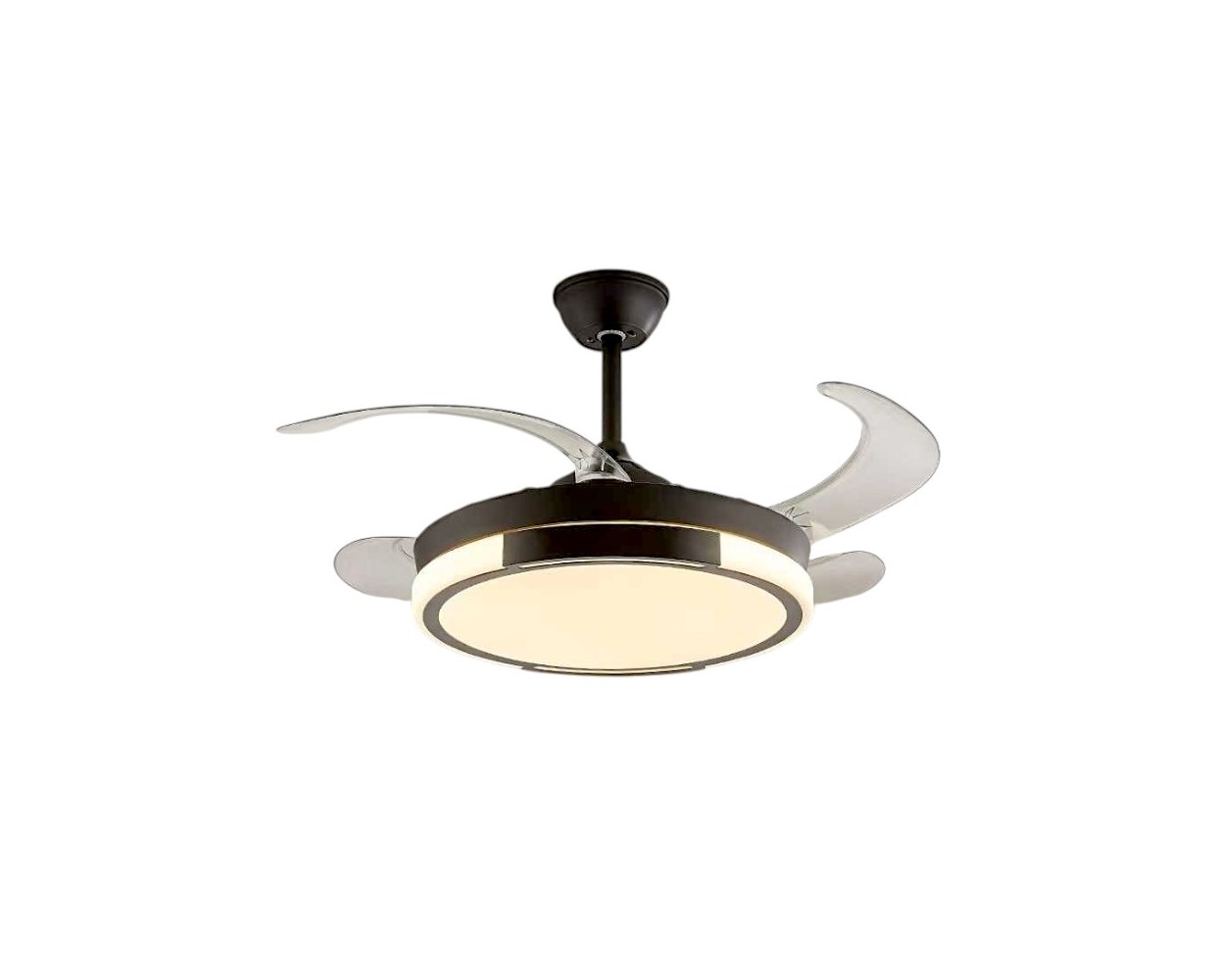 Ανεμιστήρας οροφής & φωτιστικό - DS-8018 - 2*48W - 431644 - Black