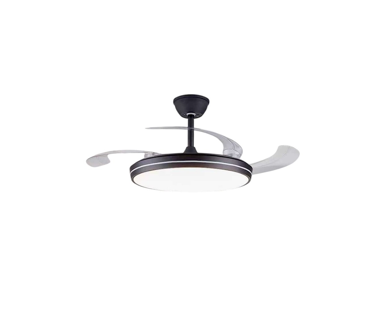 Ανεμιστήρας οροφής & φωτιστικό - DS-8989 - 2*48W - 431606 - Black