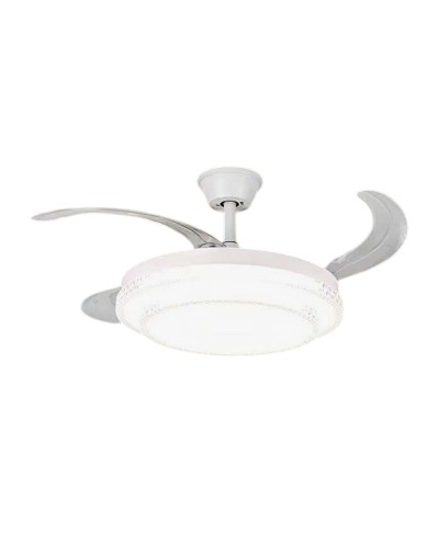 Ανεμιστήρας οροφής & φωτιστικό - DS-8049 - 2*48W - 431637 - White