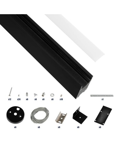 GLOBOSTAR® ALP-LINEAR LUMILINE 61764-3M Επιφανειακό /